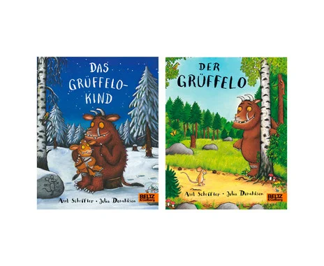 BELTZ Cardboard picture book set "The Gruffalo" and "The Gruffalo Child"
