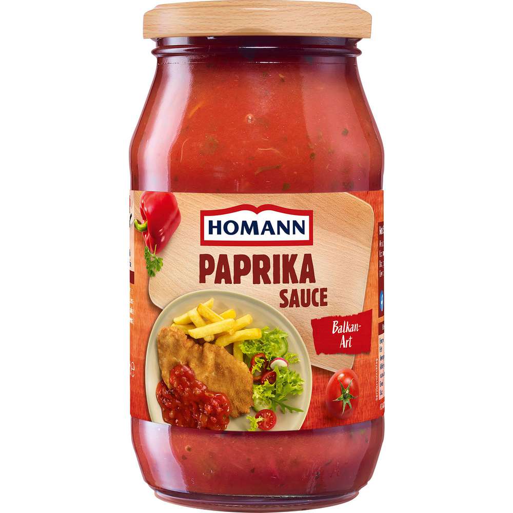 Homann Paprika Sauce Balkan Style 400 ml