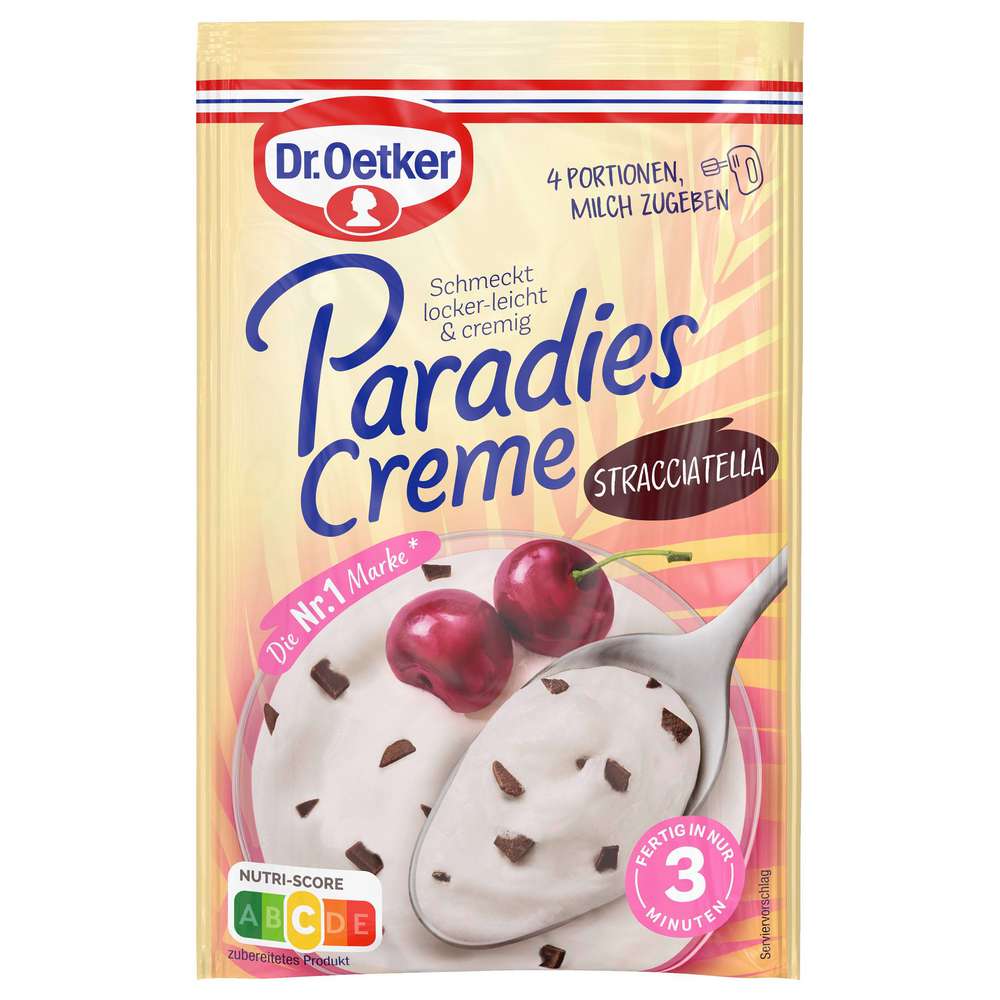 Dr. Oetker Paradiescreme, Stracciatella