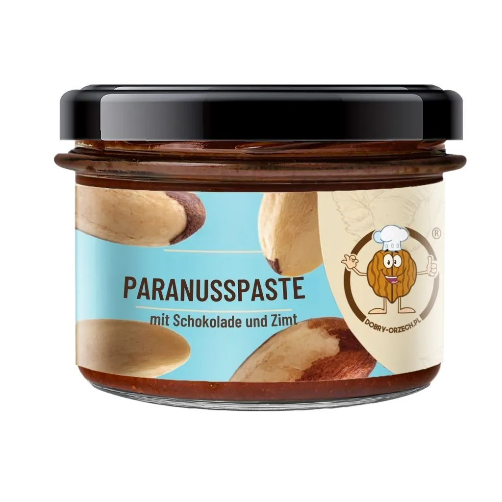 Manufaktura Dobry Orzech Brazil nut paste with chocolate and cinnamon