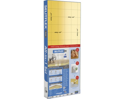 Selit Parquet and laminate underlay SELITFLEX® 10 mm THERMO 6m² + tape