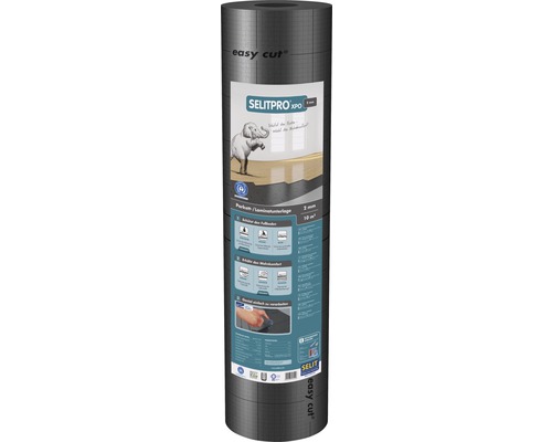 Selit Parquet and laminate underlay SELITPRO® XPO 2 mm 10m²