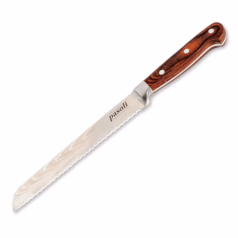 Pasoli bread knife, blade 20 cm