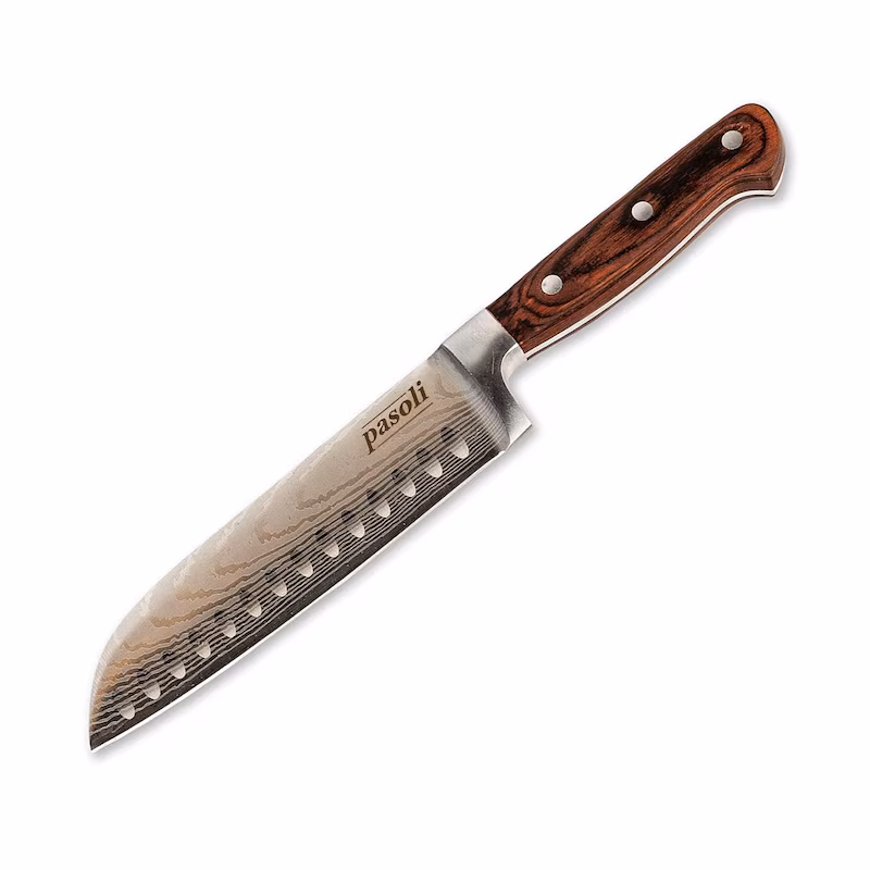 Pasoli santoku knife, blade 18 cm