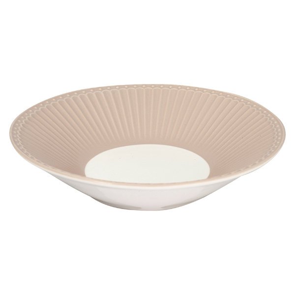 Pasta plate Alice Creamy Fudge 23 cm from Greengate