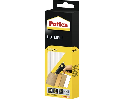 Pattex Hotmelt hot glue sticks 10 pieces