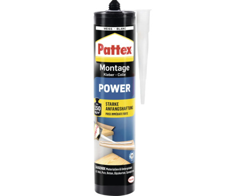 Pattex Power white mounting adhesive 370 g
