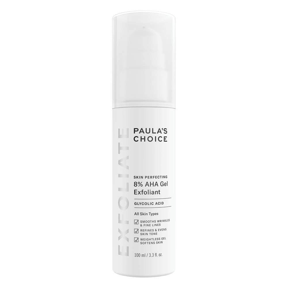PAULA\'S CHOICE Paula's Choice 8% AHA Gel Exfoliator with Glycolic Acid & Panthenol, 100 ml