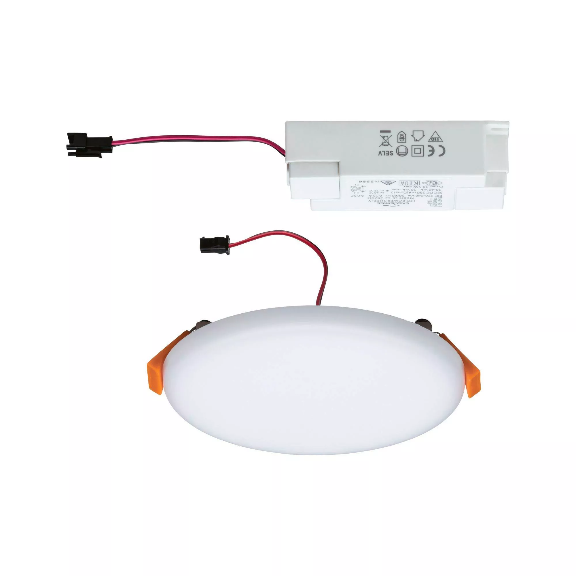 Paulmann LED bathroom recessed light 12.5 cm