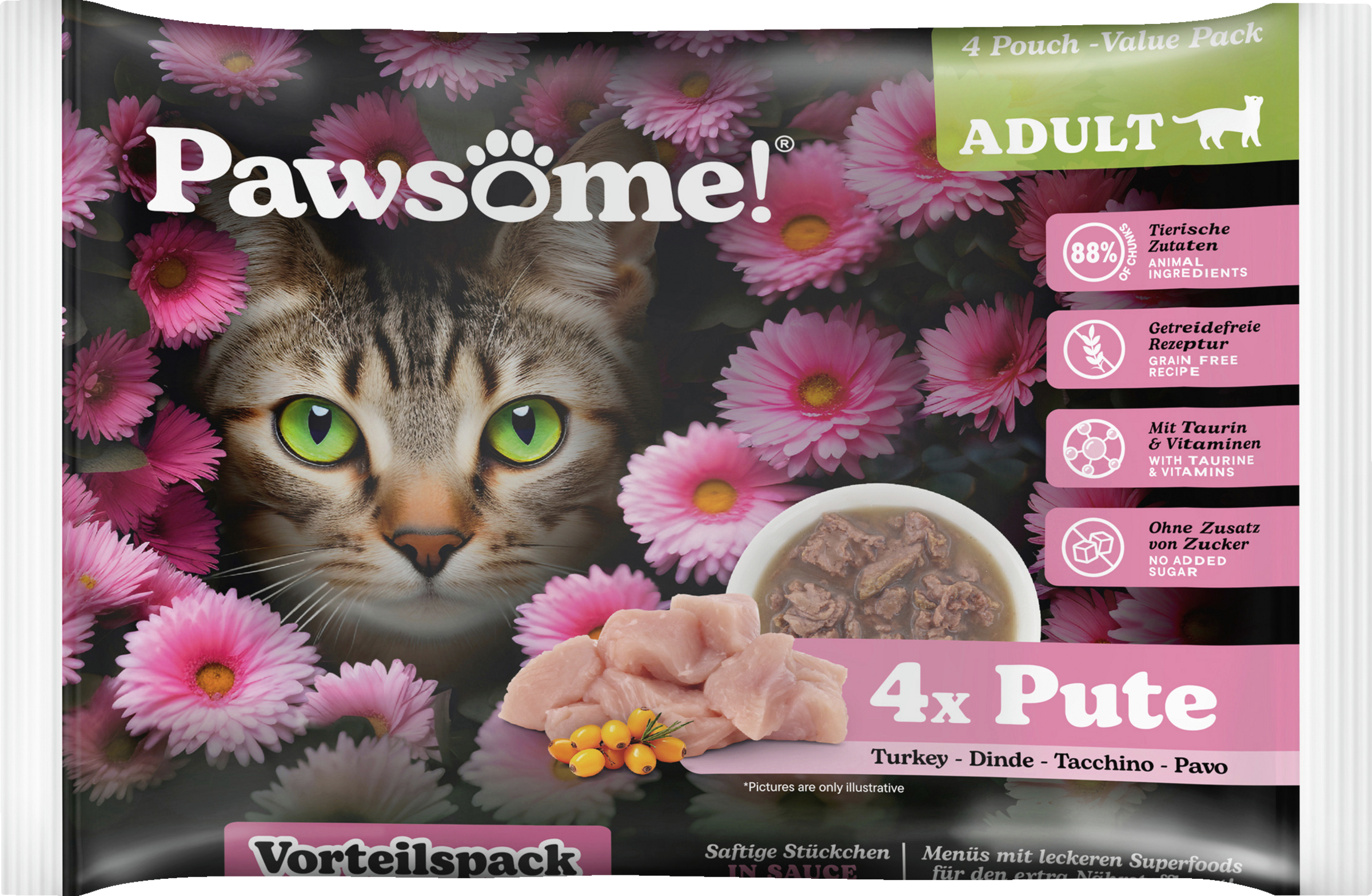 Pawsome Adult Turkey Value Pack
