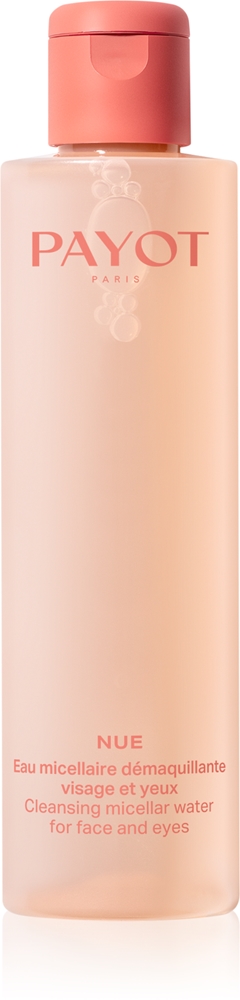 Payot Nue Eau Micellaire Démaquillante cleansing micellar water for make-up removal for sensitive skin