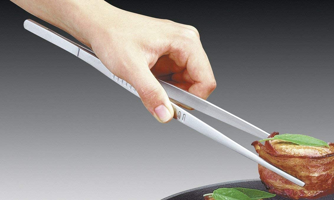 Küchenprofi 40 cm stainless steel tweezers, silver, 6 units