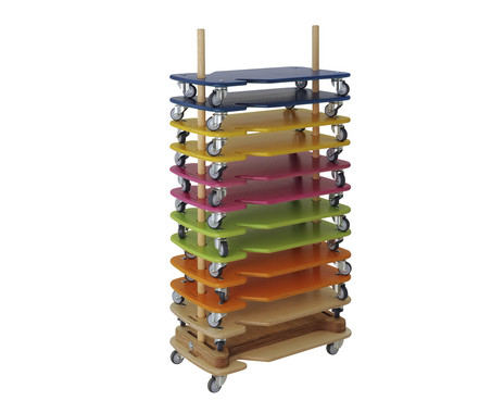 pedalo® roller board safety set “Indoor Color”