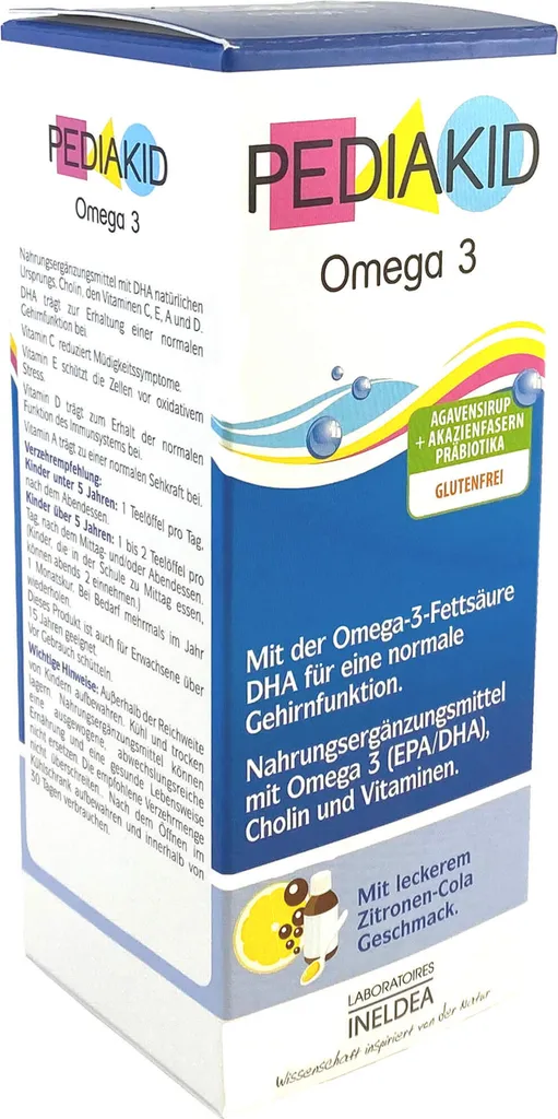 Unitex Pediakid - Omega 3, 125 ml SIR