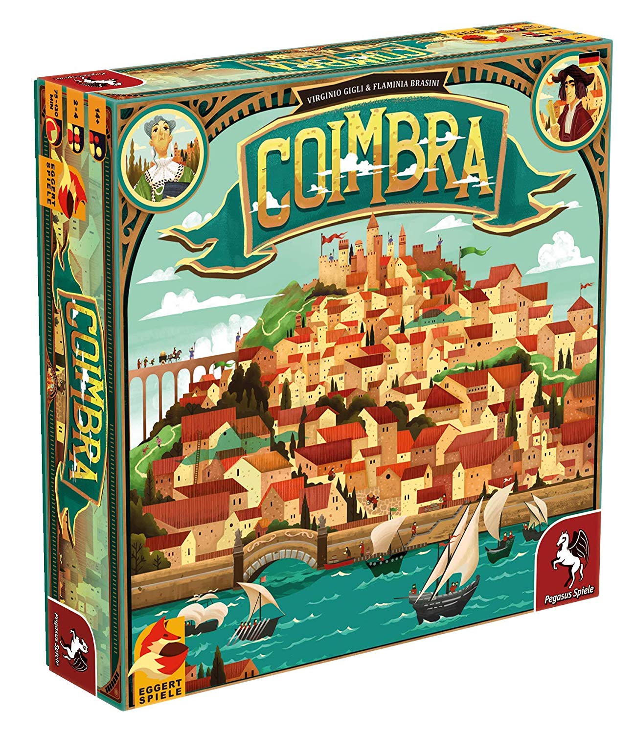 Pegasus Spiele Pegasus Coimbra Board Game