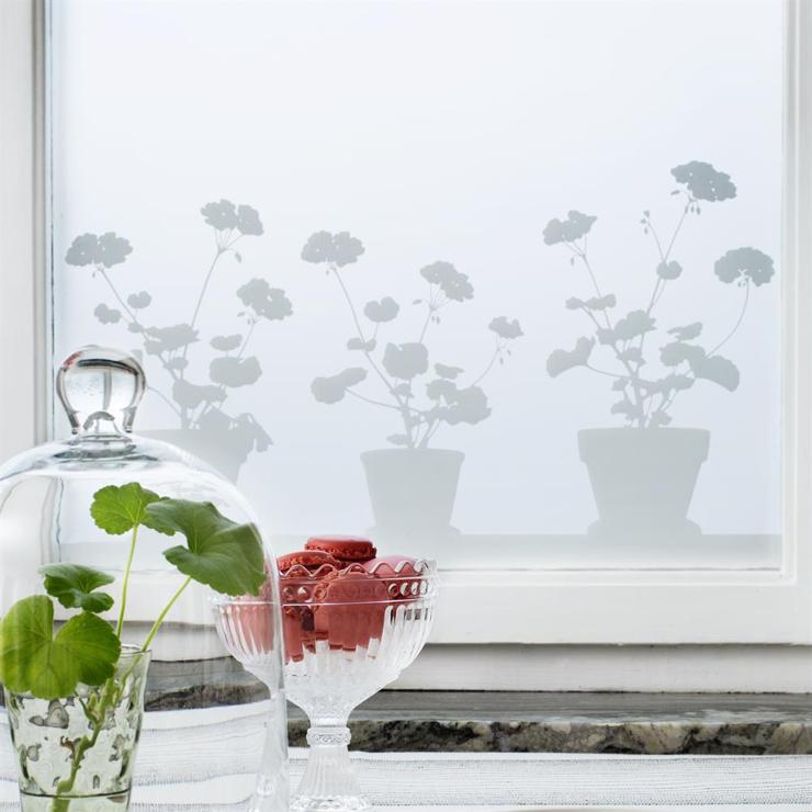siluett-frost Pelargon Decorative Window Film