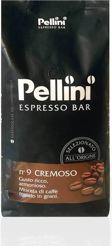 Pellini Espresso Bar N° 9 Cremoso 6 x 1kg coffee beans
