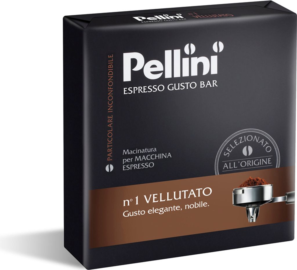 Pellini No. 1 Vellutato Espresso Gusto Bar | ground | 2x250g