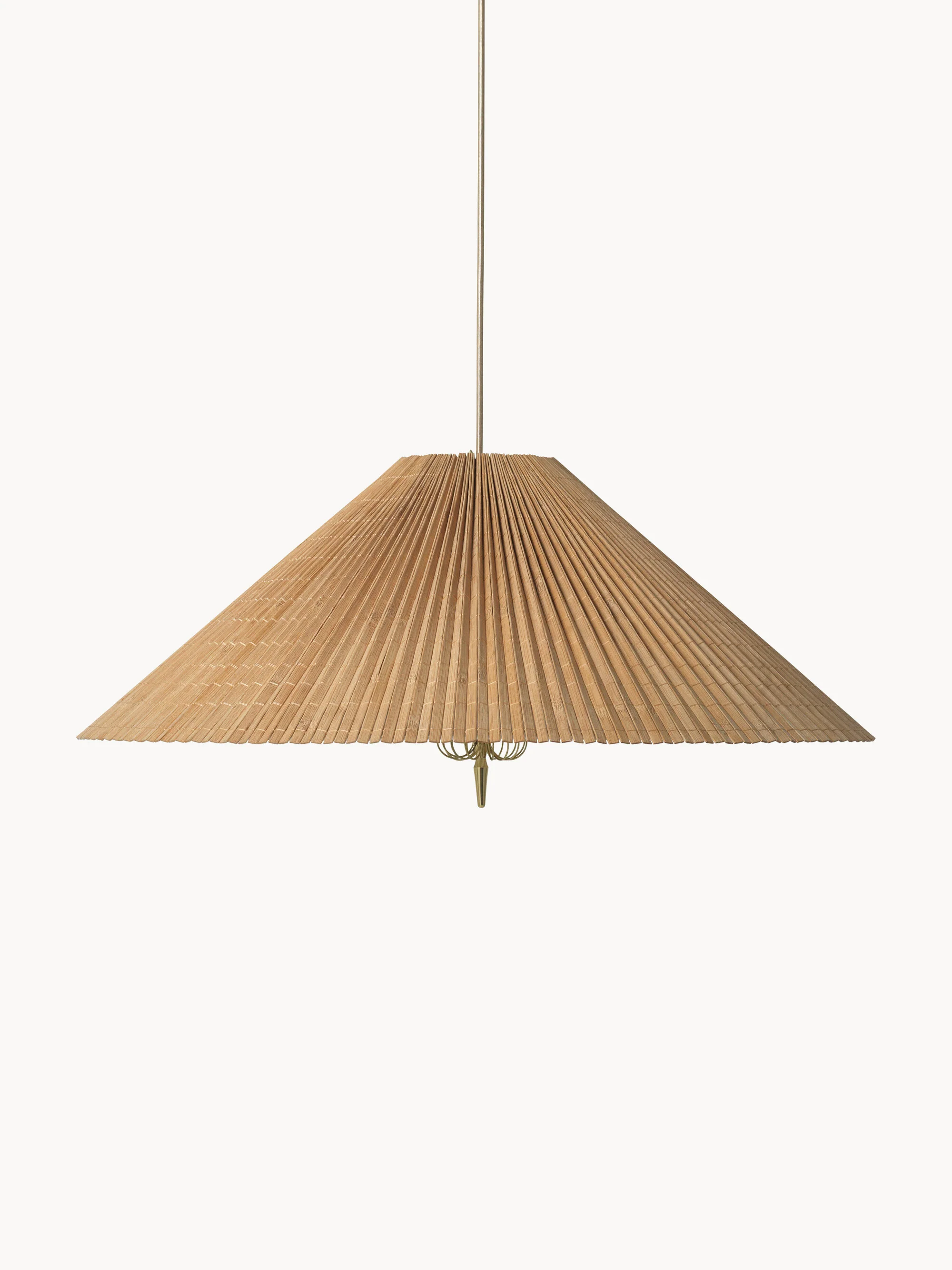 gubi Pendant lamp 1972 made of bamboo