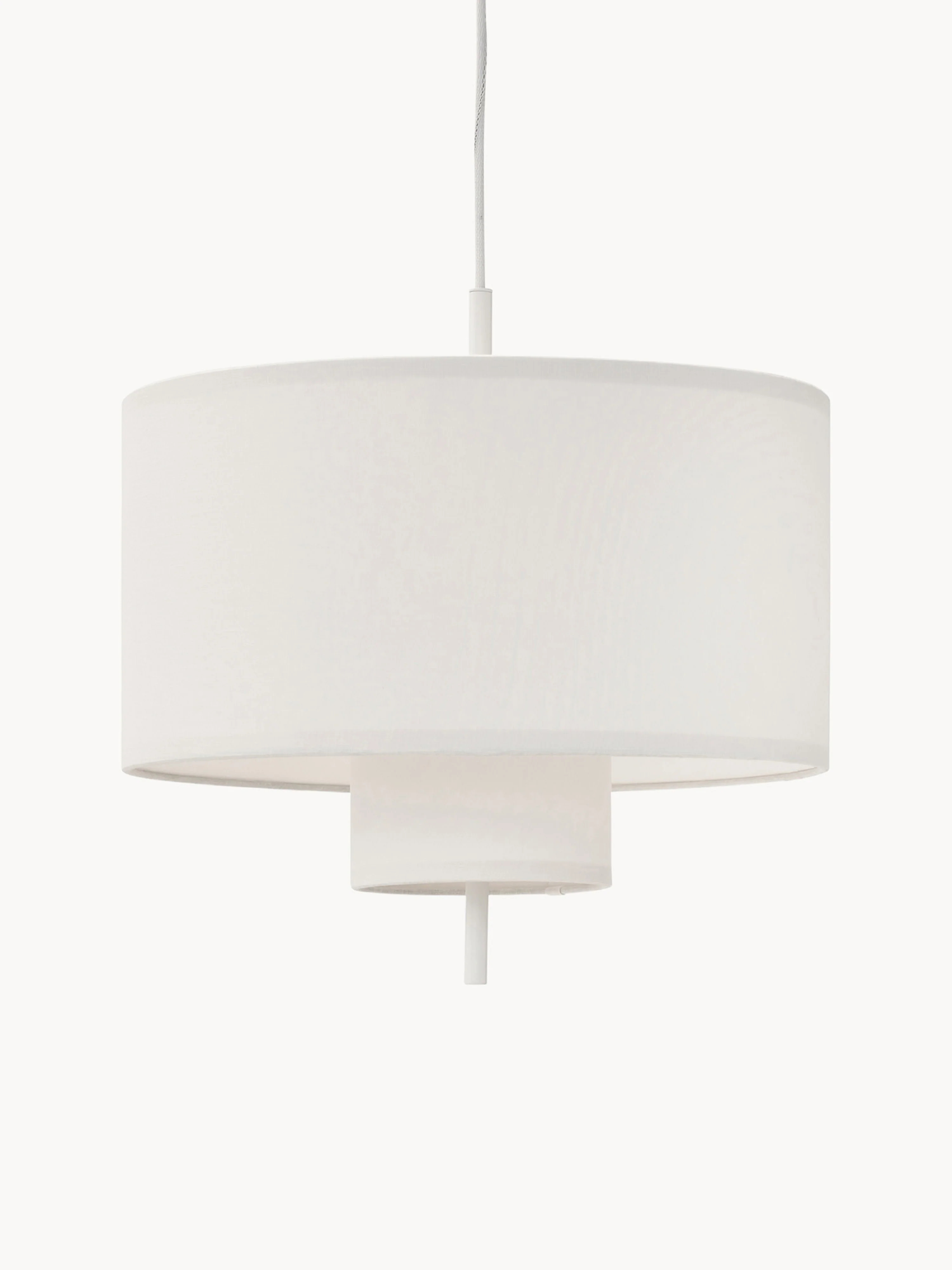 new-works Margin pendant light, Off White, Black