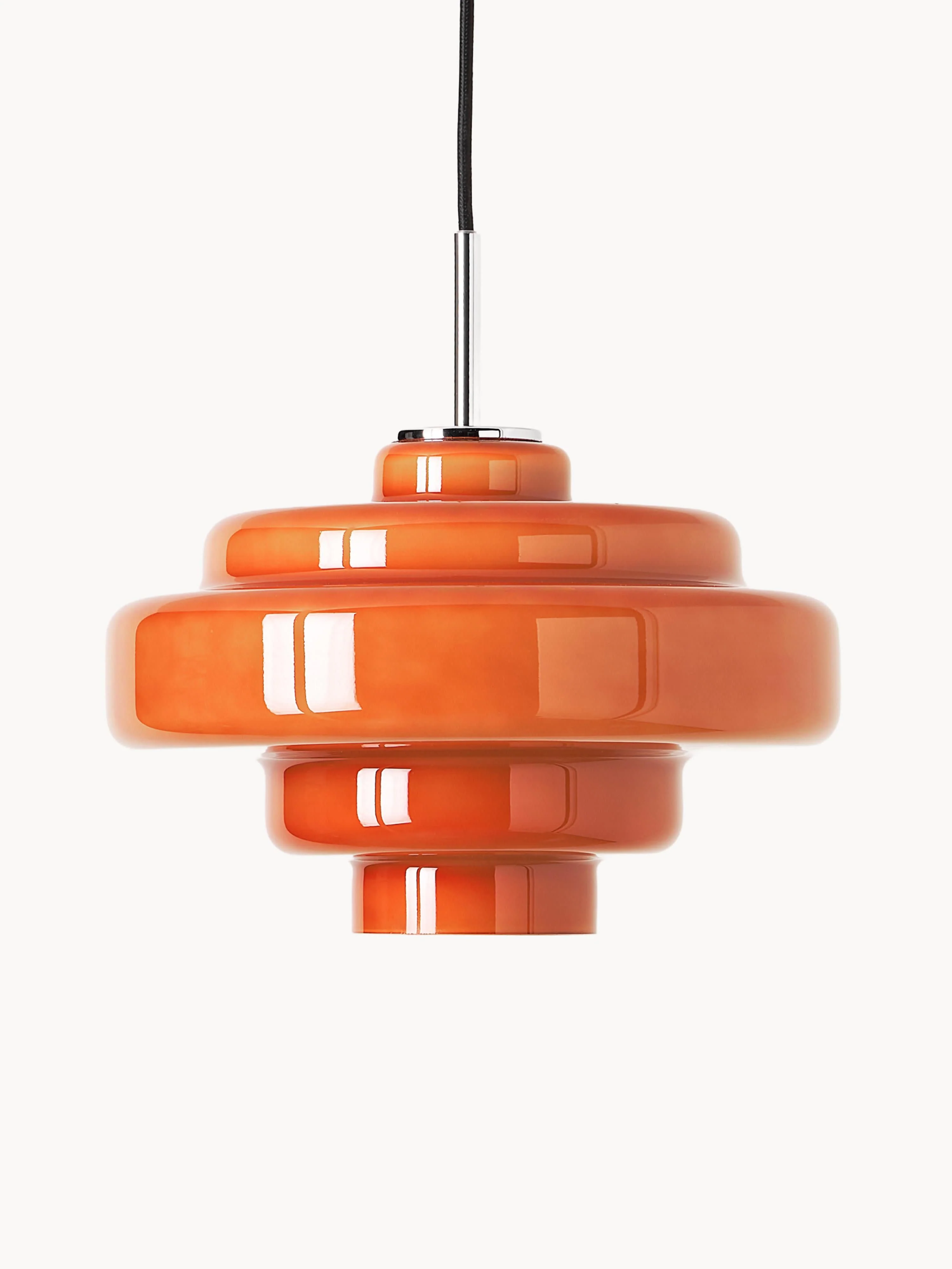 Westwing Collection Millie pendant lamp made of glass