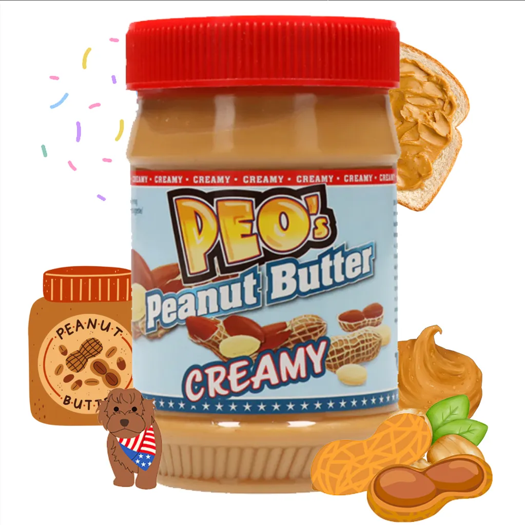 TSI Consumer Goods PEOs Peanut Butter 510g Creamy peanut butter made from roasted peanuts