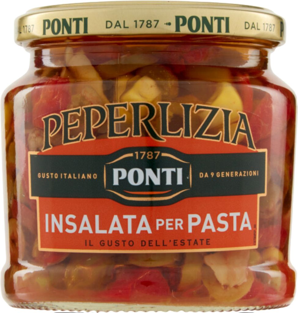 Peperlicia Insalata per pasta salad 370g - Ponti