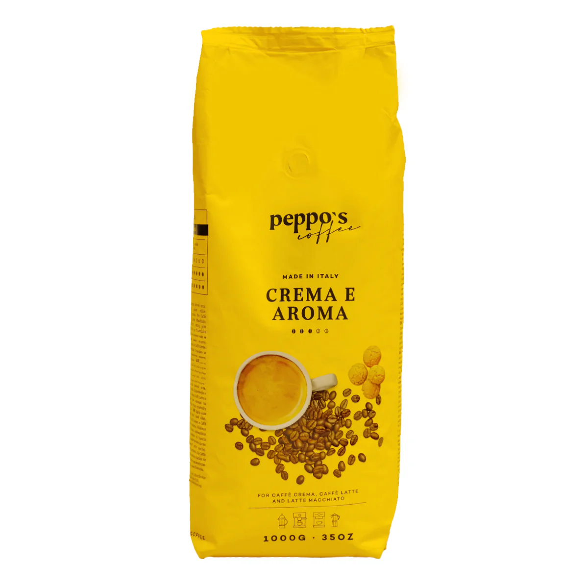 Peppos Coffee Crema e Aroma, 1000 g