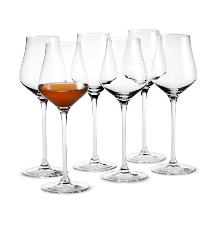 Holmegaard Perfection brandy 5 CL 6-pack