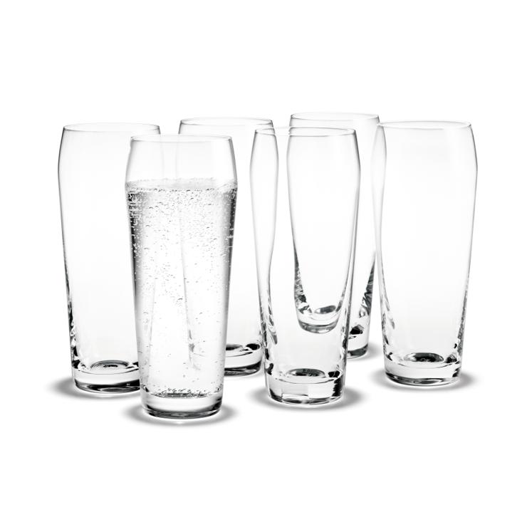 Holmegaard Perfection water glass transparent 6-pack pack