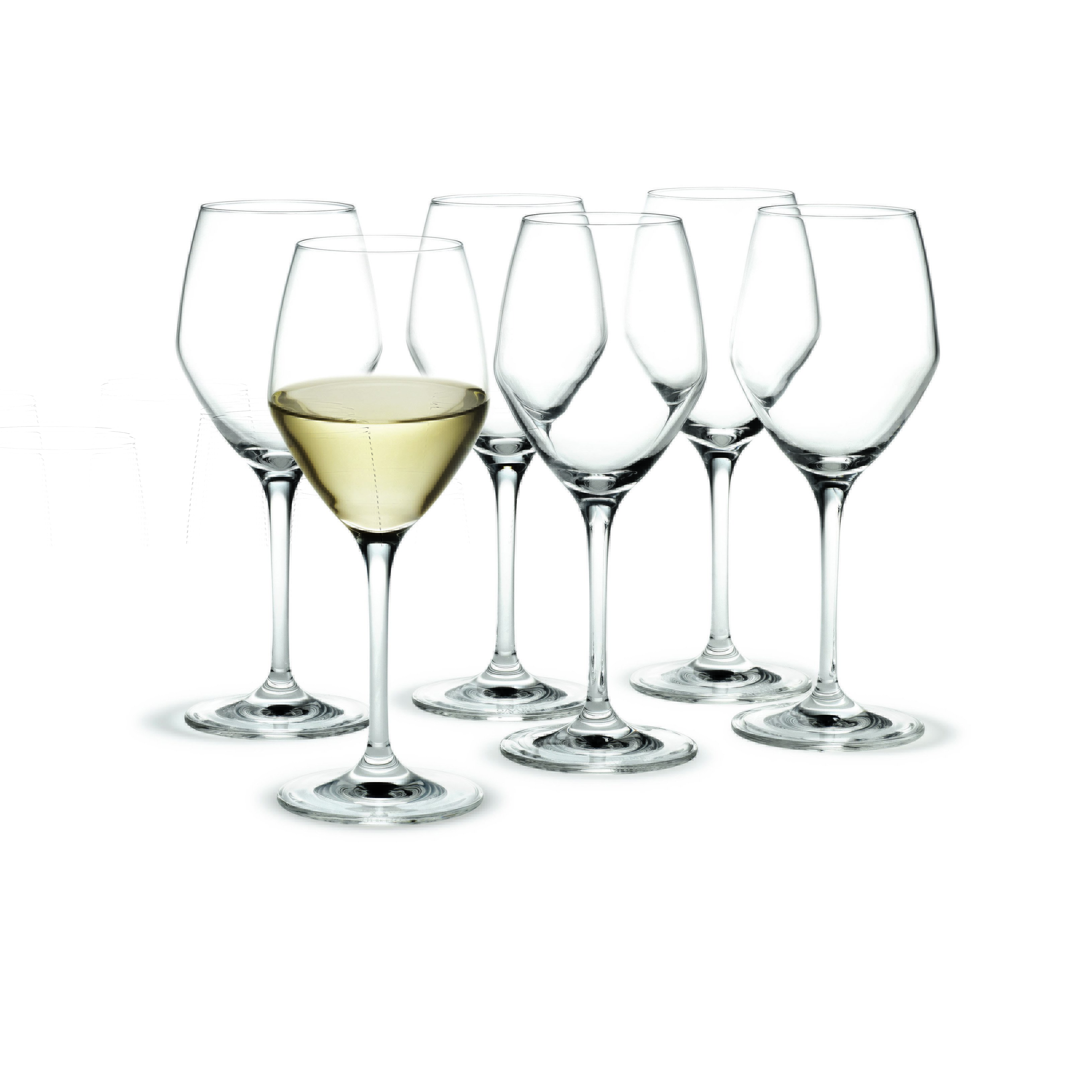 Holmegaard Perfection White Wine Glass Pack of 6
