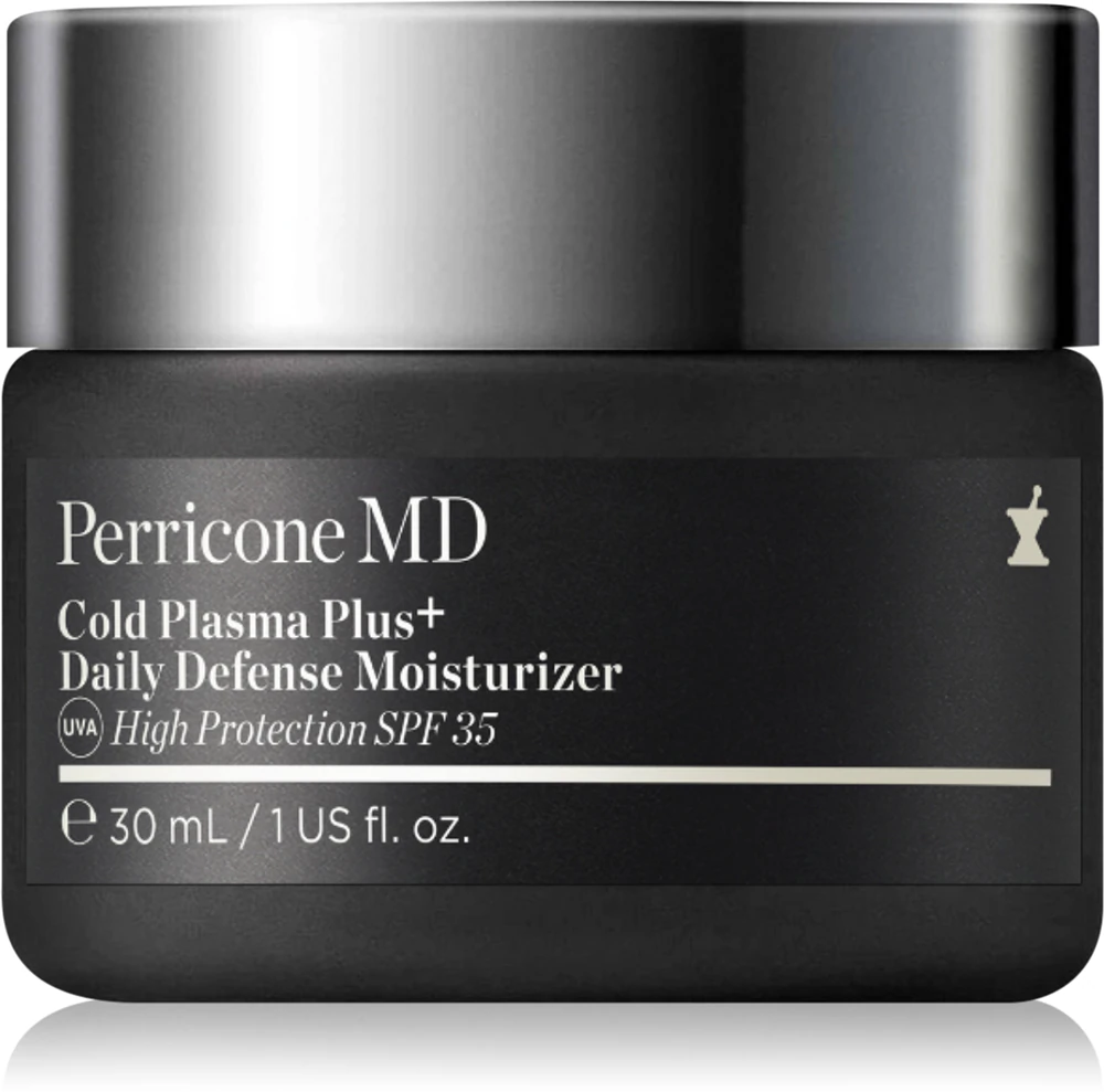 Perricone MD Cold Plasma Plus+ Daily Defense Moisturizer UVA High Protection SPF 35 protective day cream against skin aging SPF 35