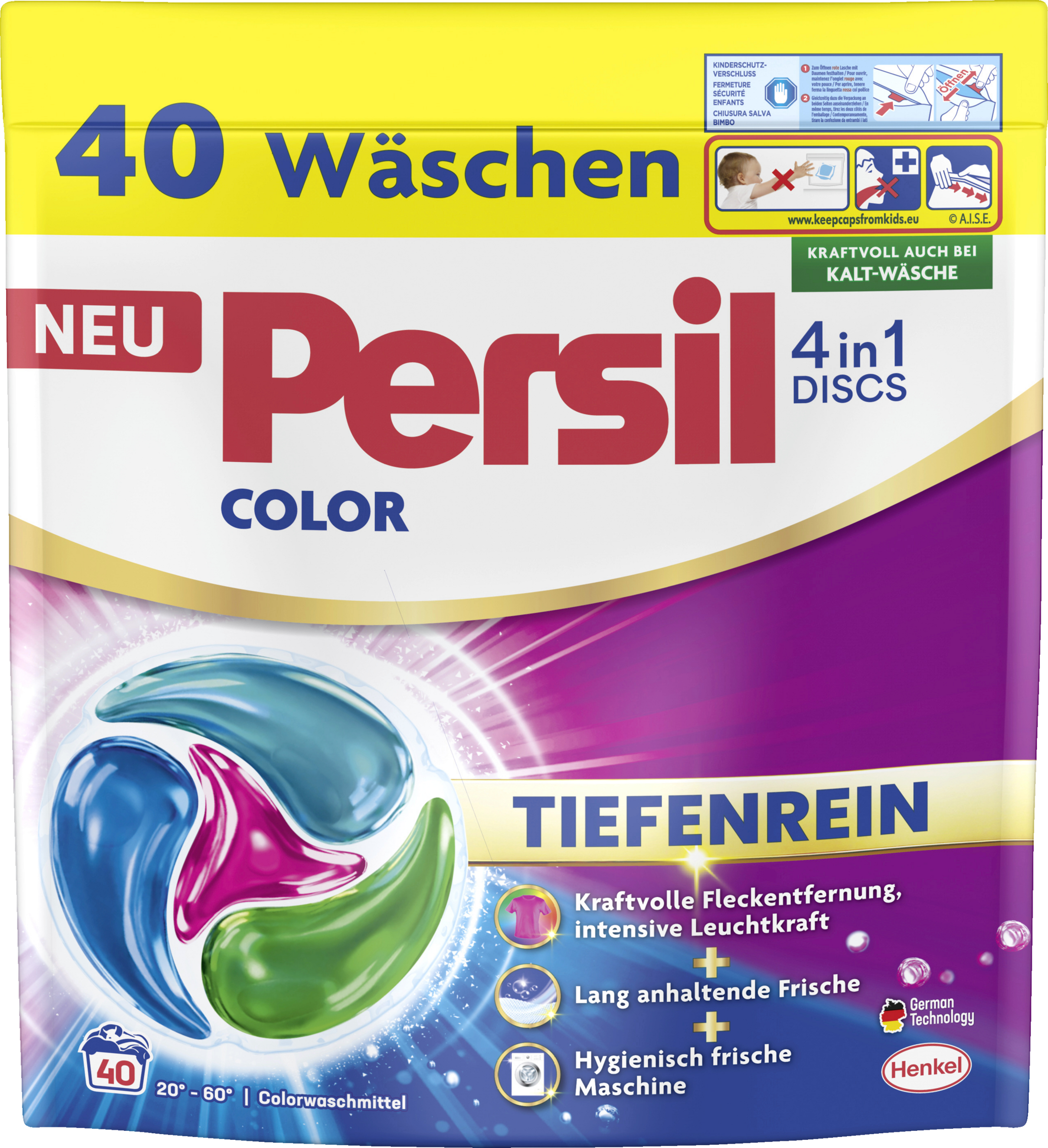 Persil Color Detergent Discs 40 WL