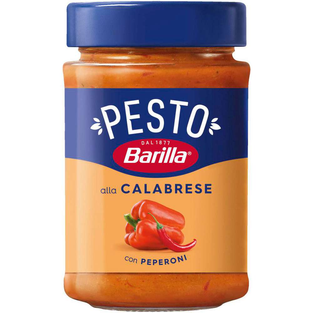 Barilla Pesto alla Calabrese mit Paprika & Peperoni