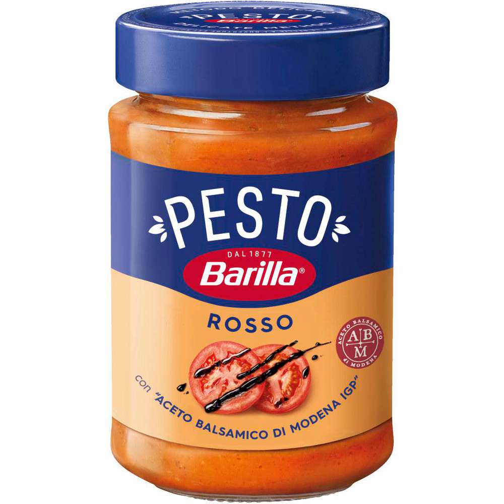 Barilla Pesto Rosso mit Tomaten & Basilikum