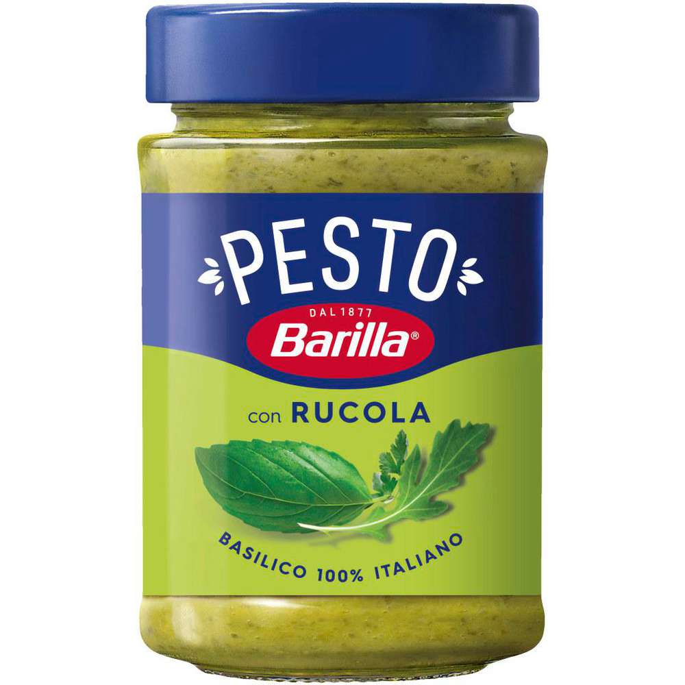 Barilla Pesto Rucola mit Basilikum & Rucola