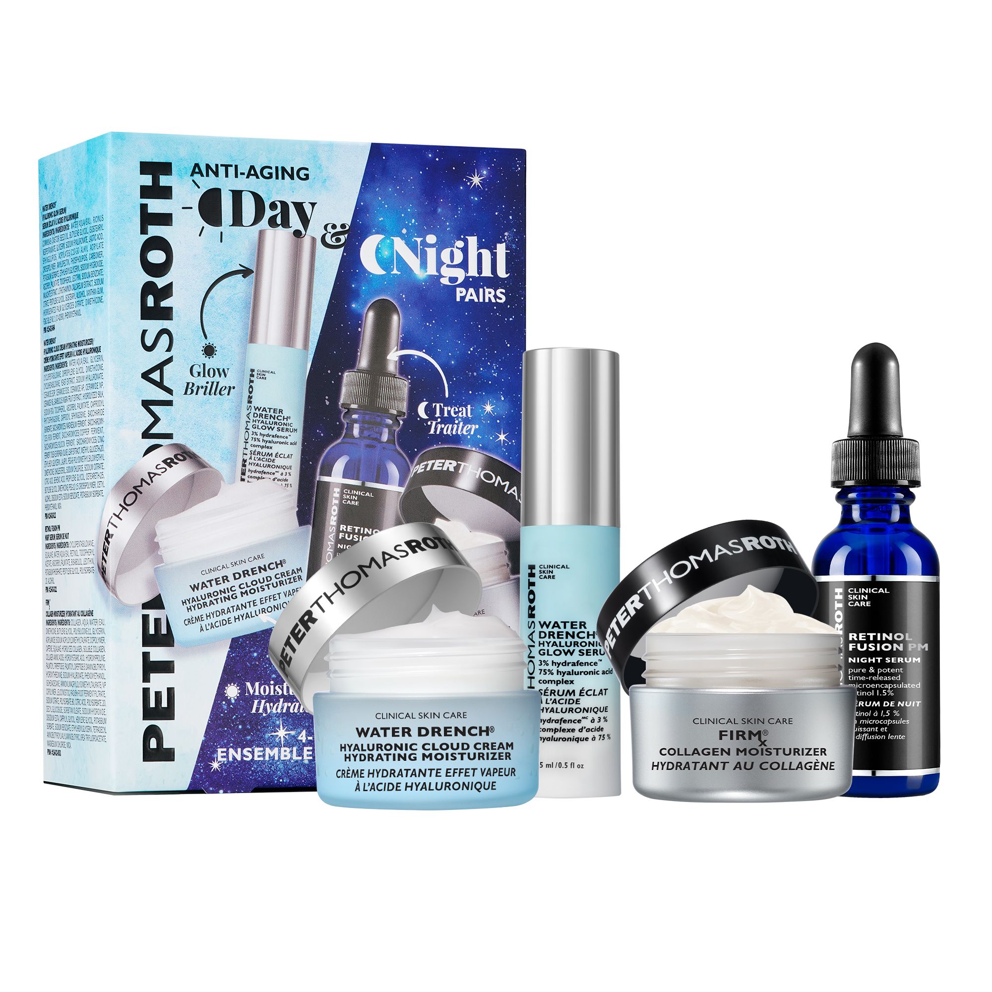 Peter Thomas Roth -Day & Night Routine 4-piece Kit 4 ml