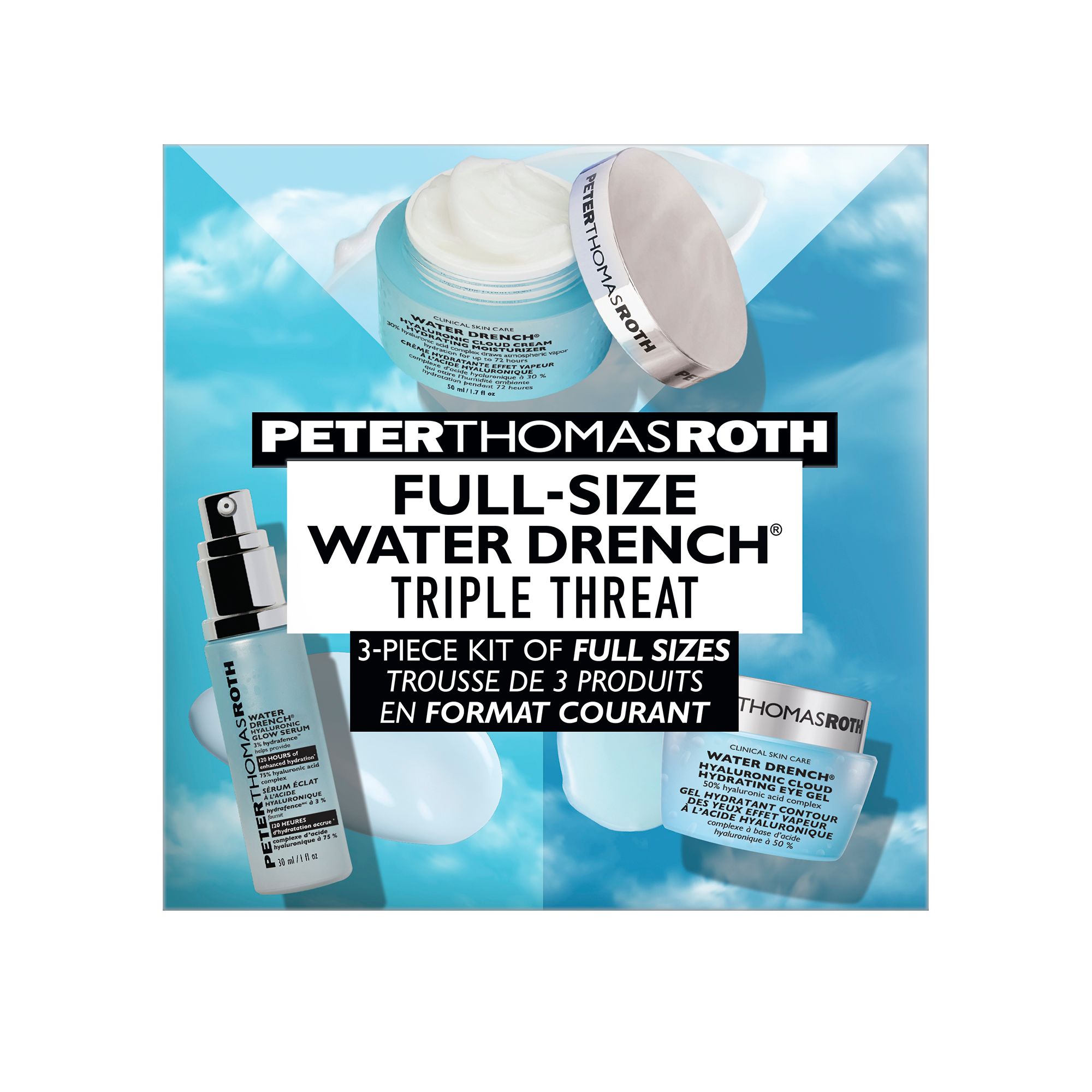 Peter Thomas Roth -Full Size Water Drench 3-piece Kit 3 ml
