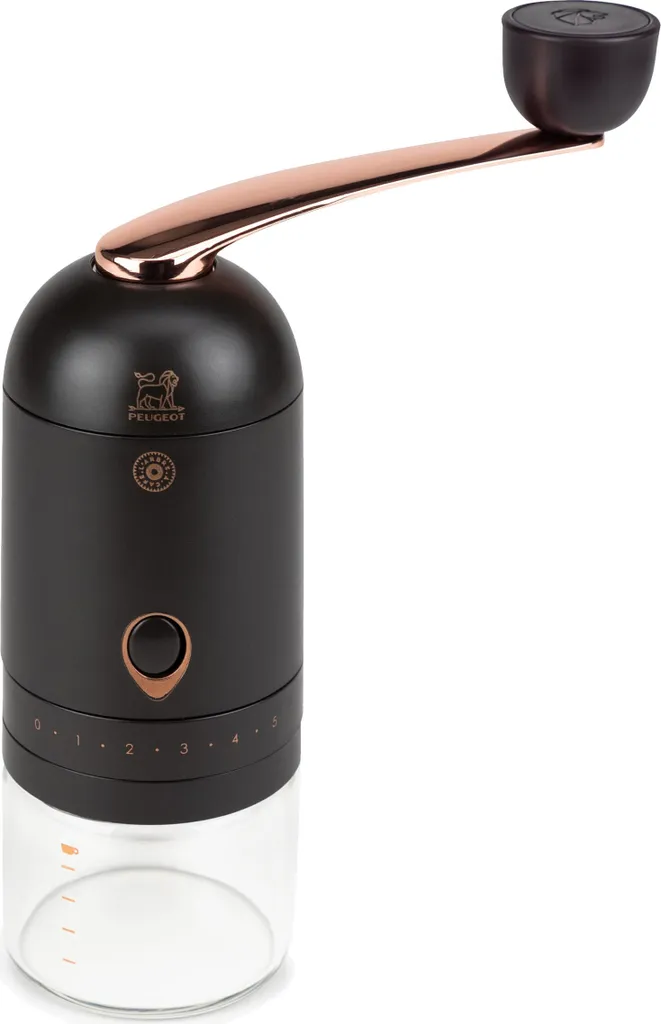 PEUGEOT Coffee Grinder LABRE Ä CAFÉ 20cm Manual Grind Adjustment Brush Dosing Spoon