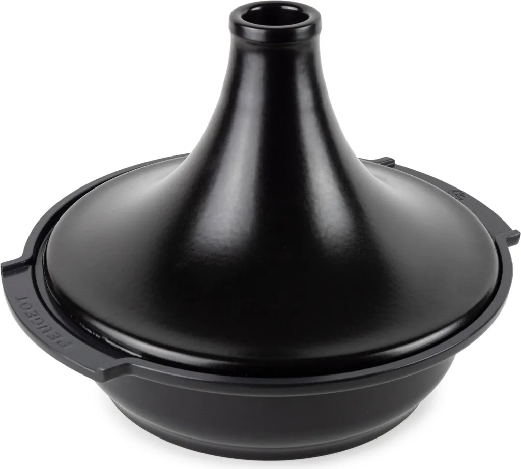 PEUGEOT Tagine ATLAS 30cm Black Steamer Aluminum Ceramic Lid Induction