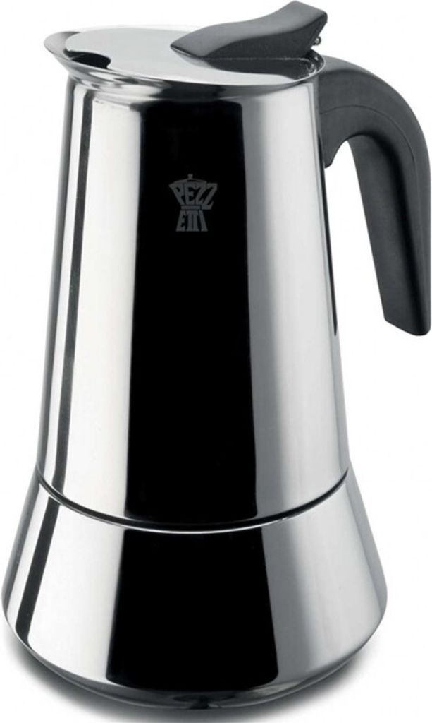 Pezzetti Espresso Maker Steelexpress 10 Cups Induction Stainless Steel
