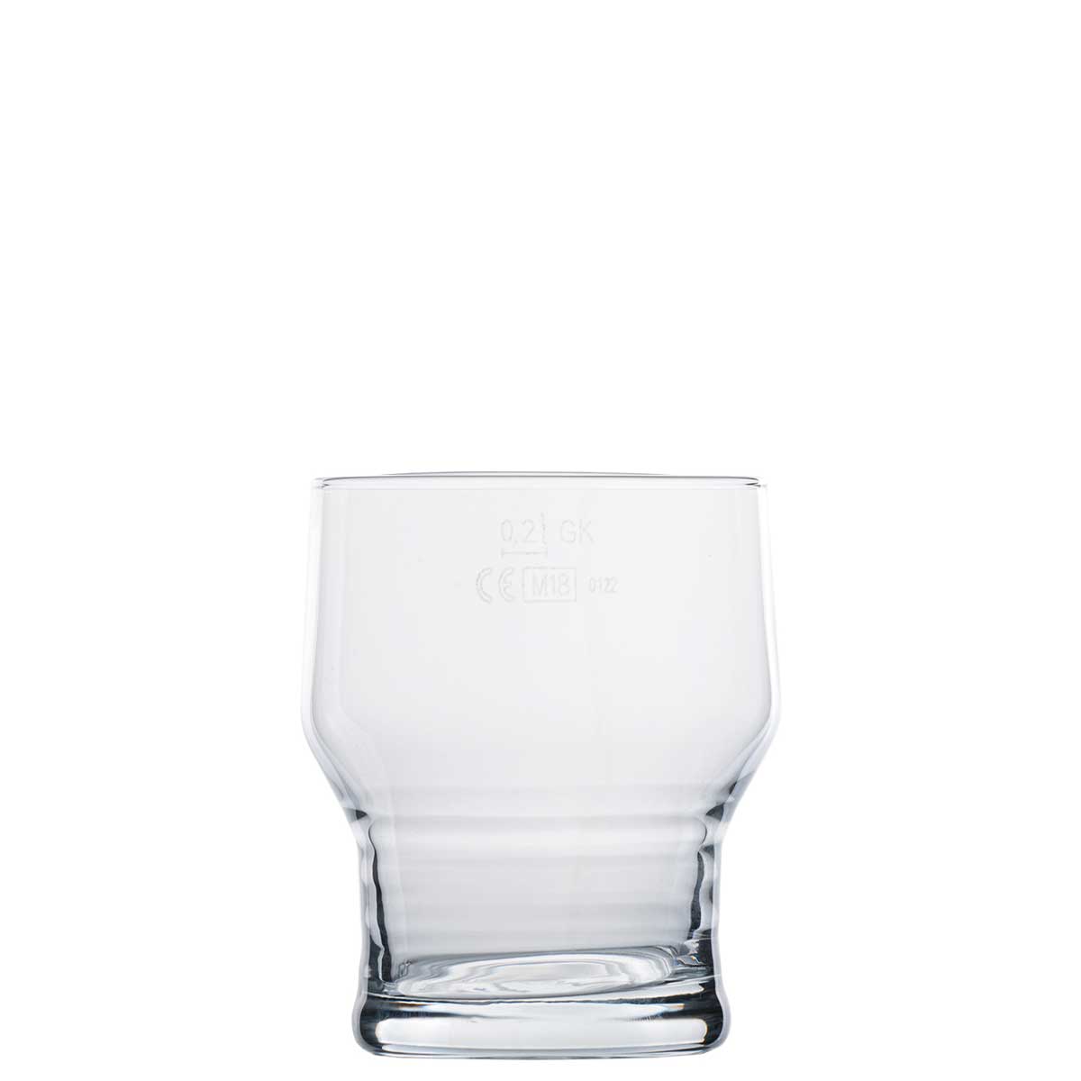 Pfalzbecher 25 cl with fill line 0.2 ltr., capacity: 250 ml, H: 87 mm, D: 77 mm