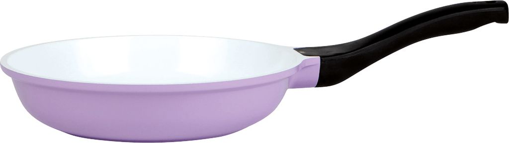 EUROHOME Pink cast aluminum frying pan, Ø24 cm