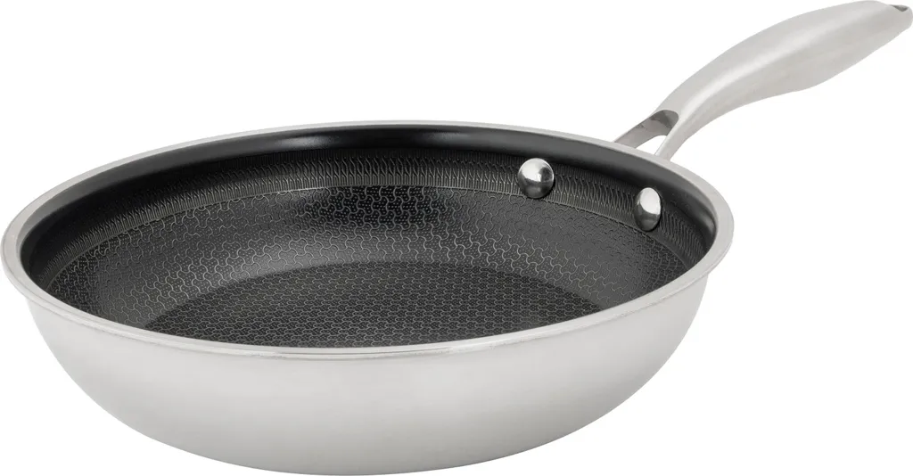 COSY & TRENDY HEXAPRO frying pan, stainless steel Ø20 cm, non-stick coating, suitable for all hob types including induction