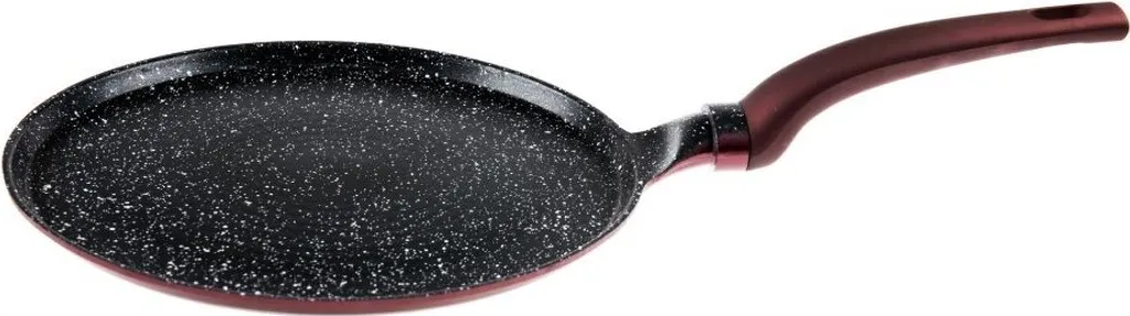 Cheffinger Pancake pan suitable for induction use - Ø28cm Crepe pan - Pancake pan with marble coating