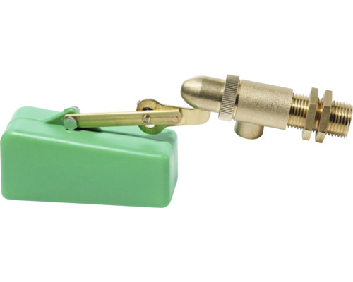 Horse accessories KERBL valve with float for drinking bowls, high pressure, with 1/2" brass connection