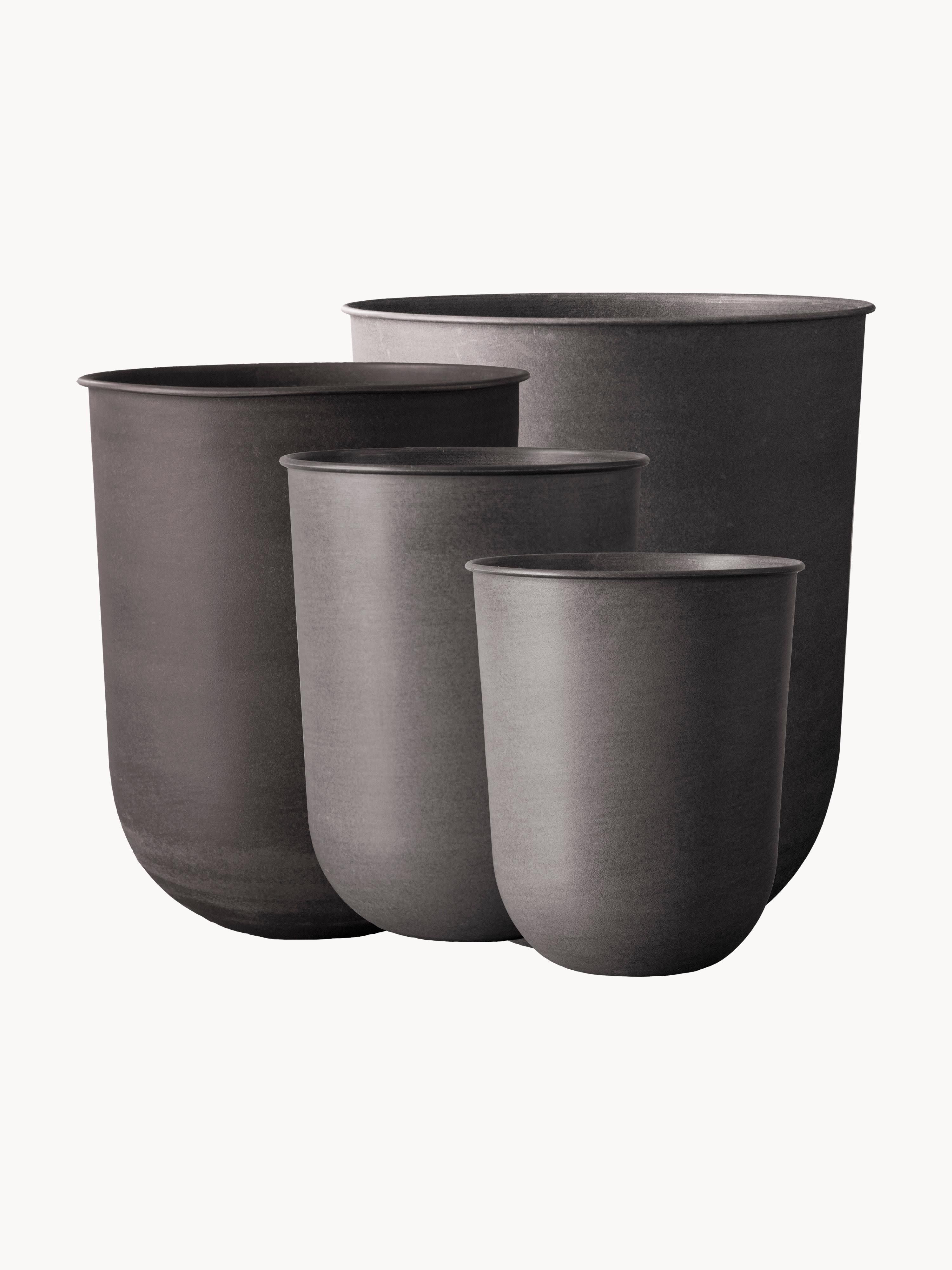 dbkd Out plant pots, set of 4, Taupe, matte