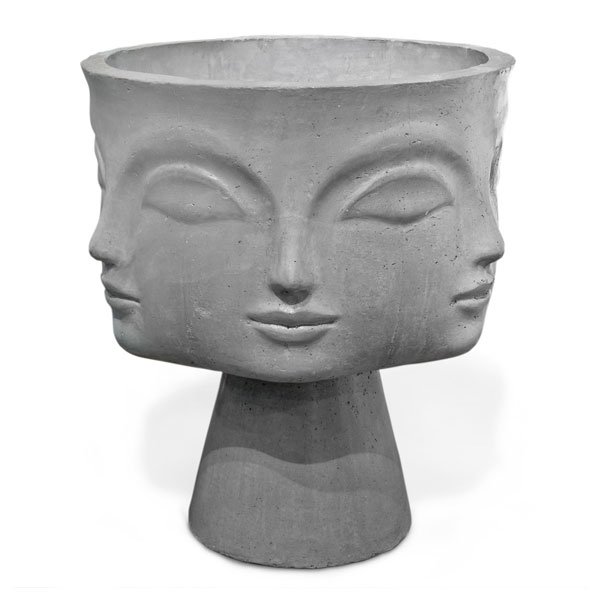 Dora Maar Beton planter by Jonathan Adler