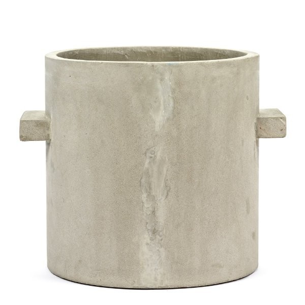 Concrete plant pot by Serax at