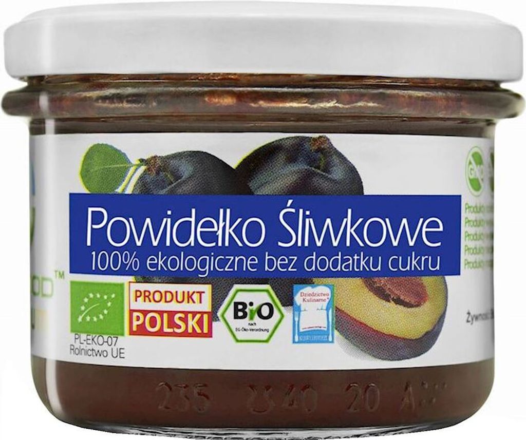 Biogo Plum Jam B/C 180 g - Food